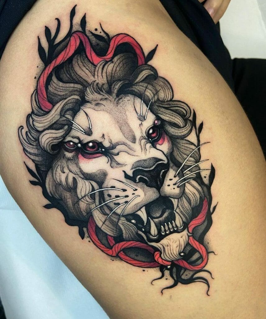 Amazing and Fierce Lion Tattoo Ideas