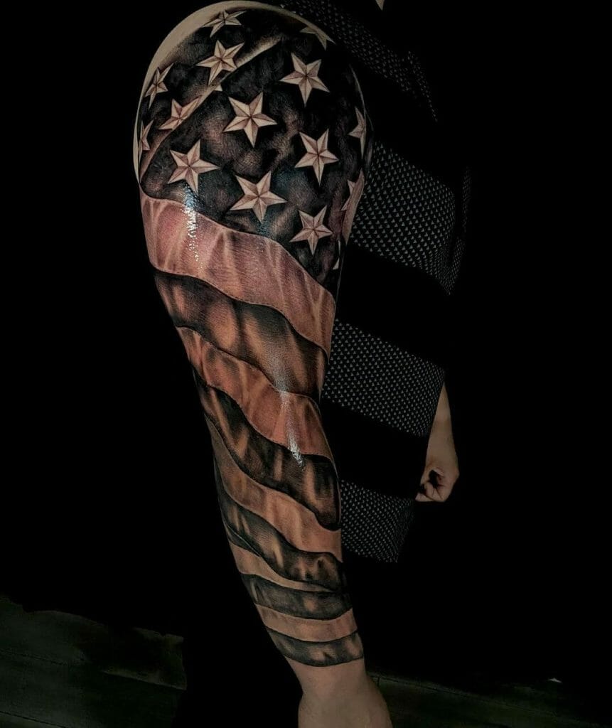 American Sleeve Tattoos