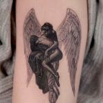 Angel Wings Heart Tattoo
