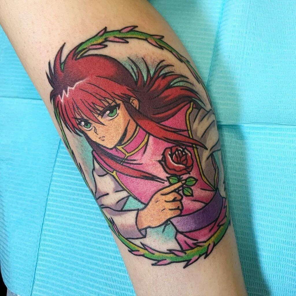 Anime Tattoo Sleeves Yu Yu Hakusho