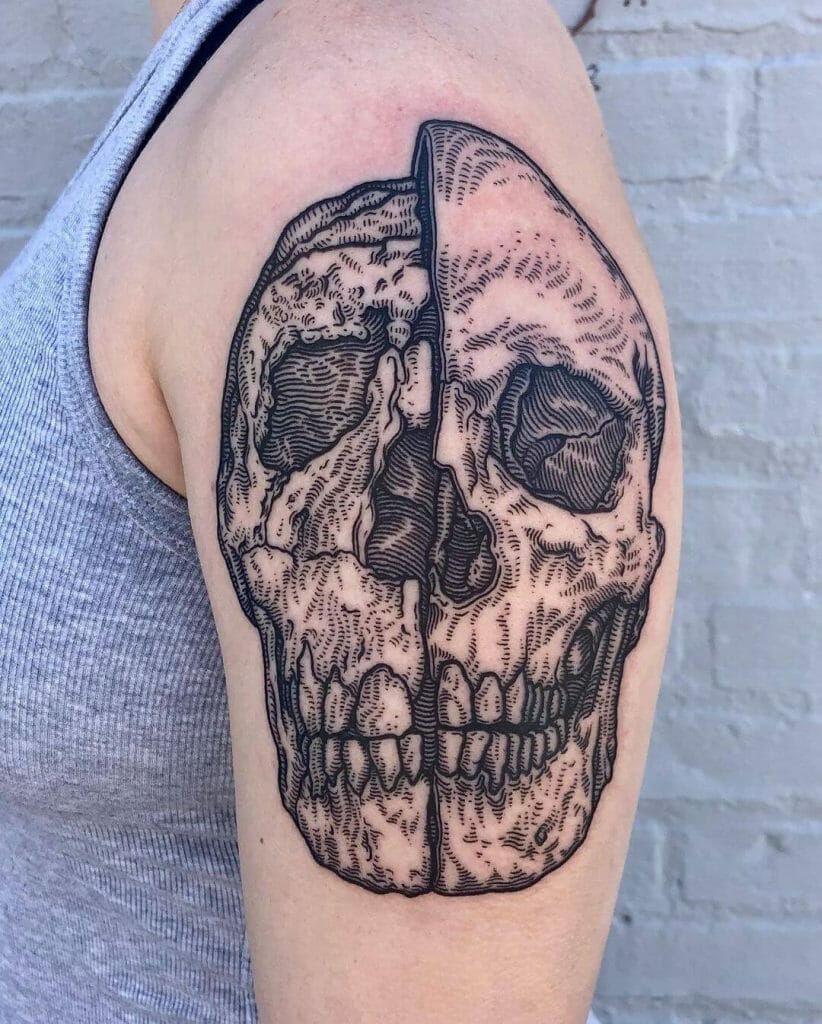 Anthropological Fossil Tattoo
