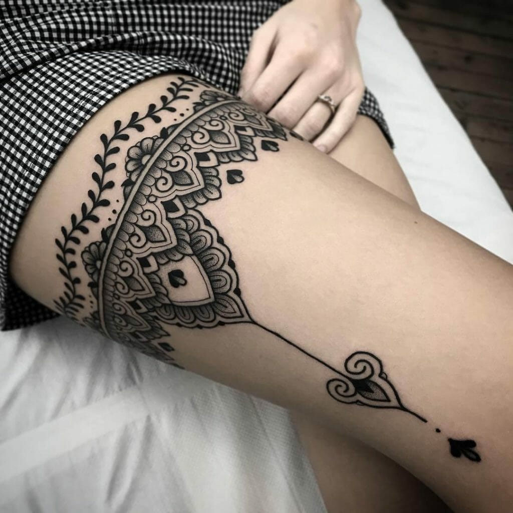 101 Best Around Thigh Tattoo Ideas That Will Blow Your Mind! - Outsons