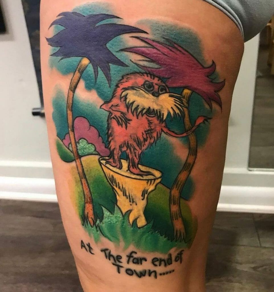'At The Far End Of The Town' Tattoo