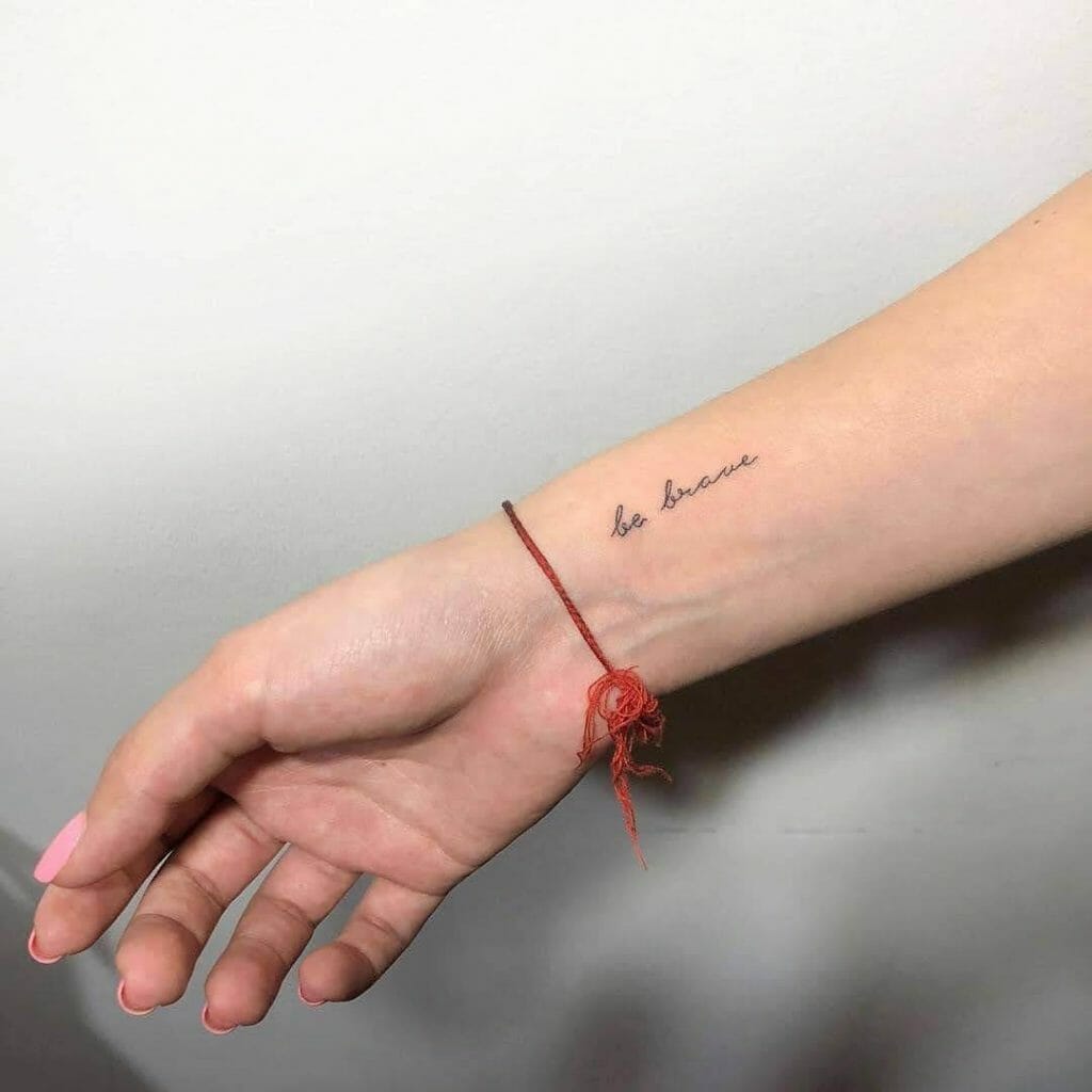 Authenticity Tattoos On Wrist
