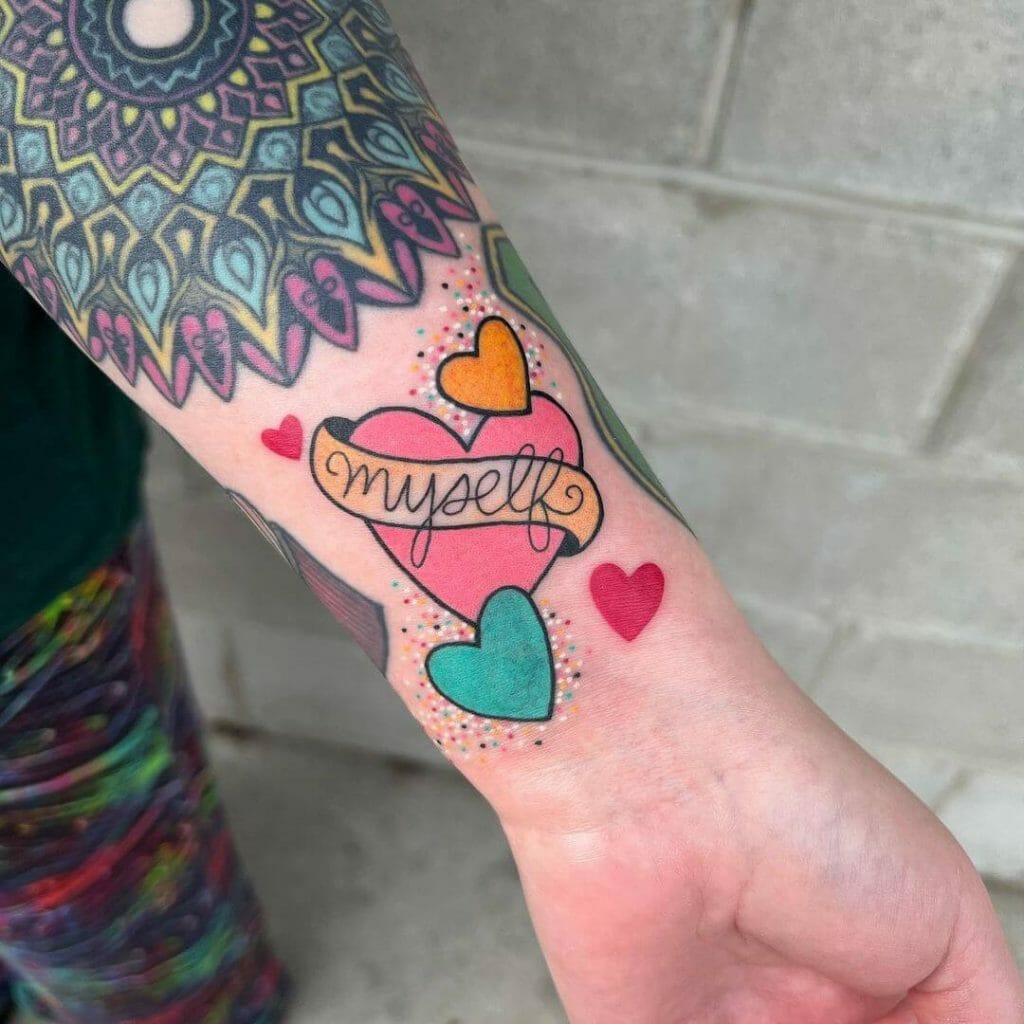 Authenticity Tattoos With Heart Illustrations