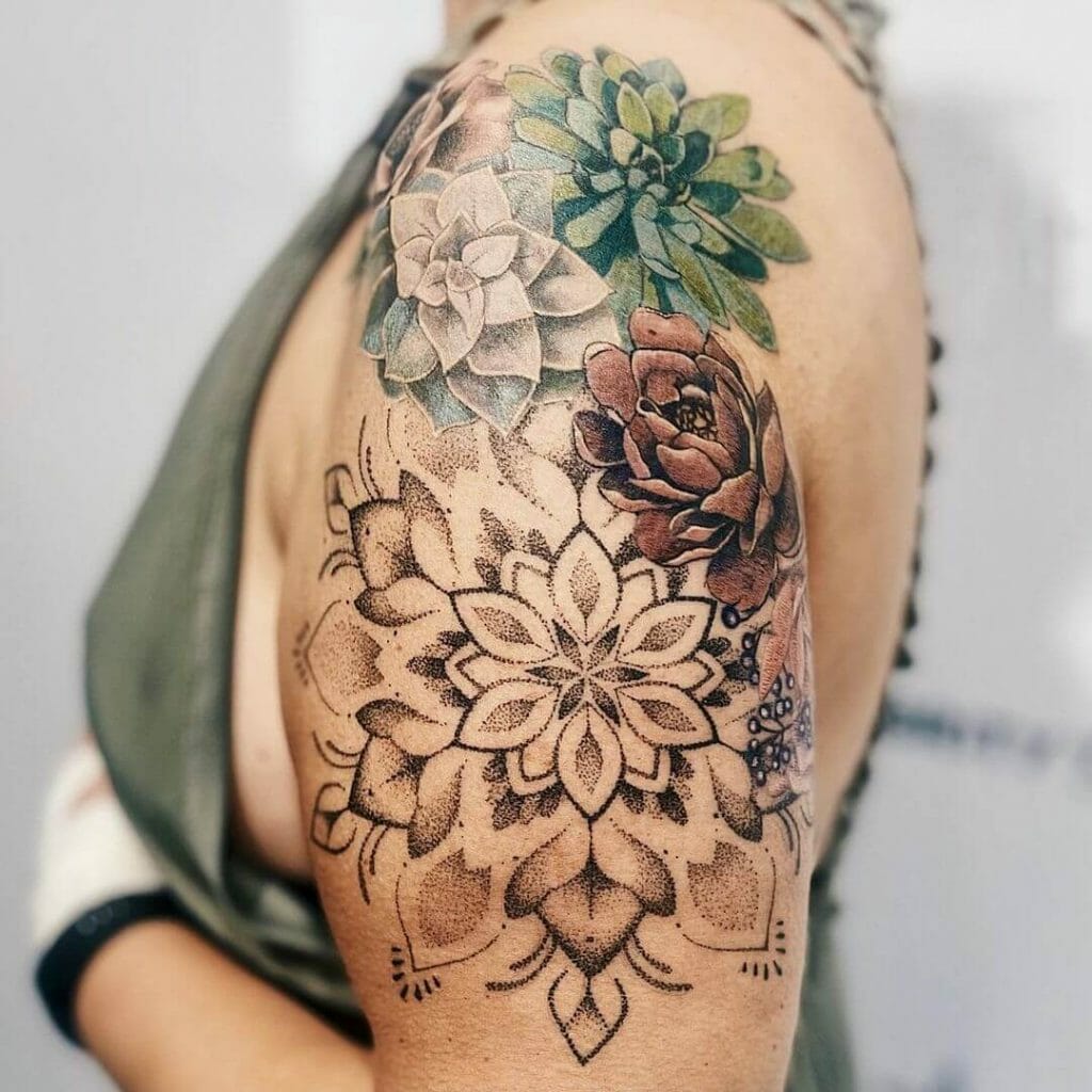 Beautiful Succulent Tattoo Designs