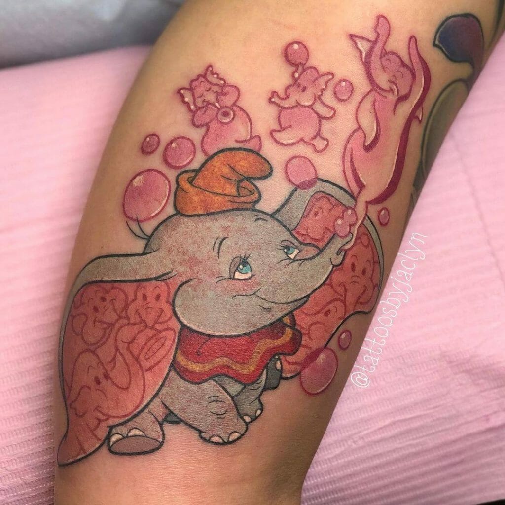 Bubble Dumbo Tattoo Fever