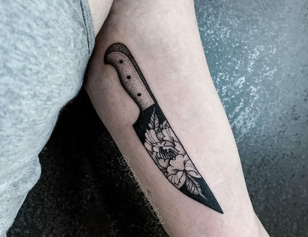 Butcher Knife Tattoos