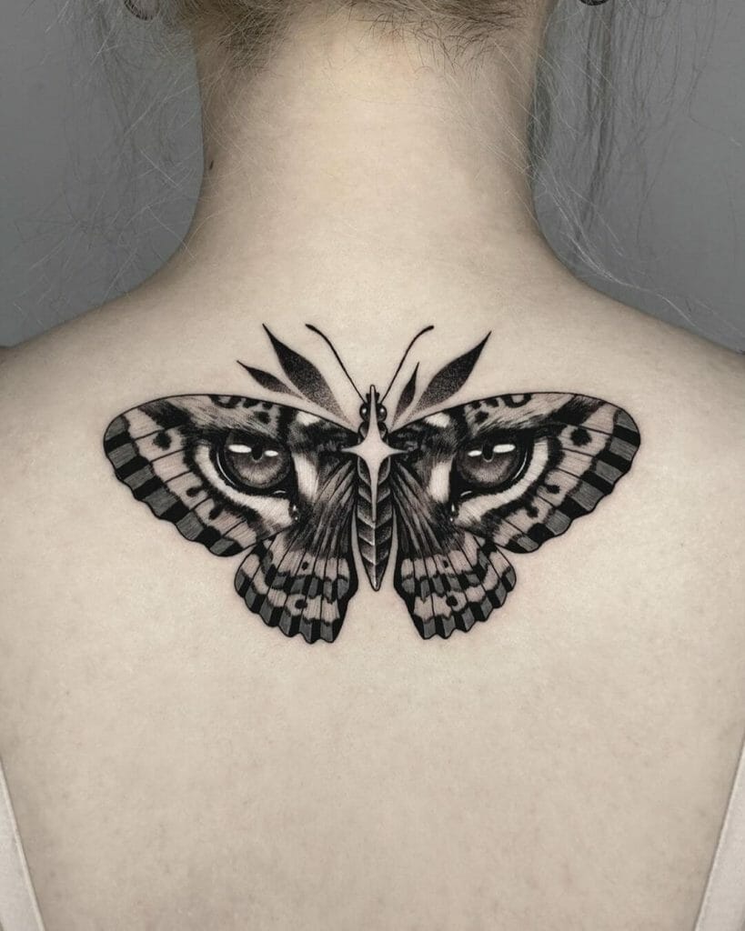 Butterfly Eye Tattoo