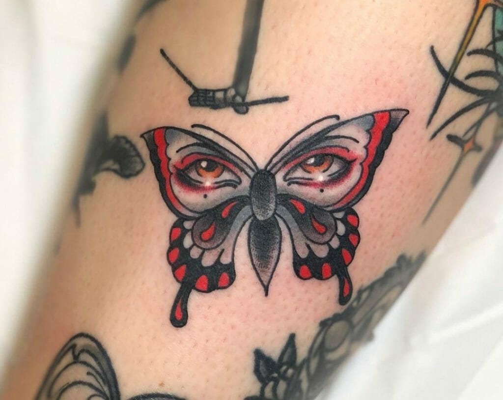 Butterfly Eye Tattoos