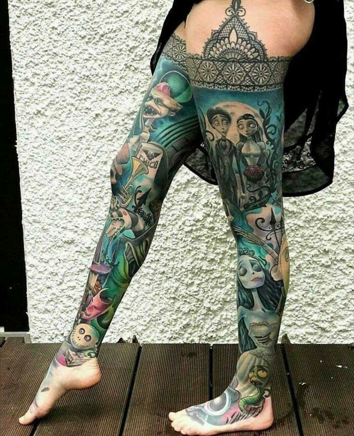 crazy tattoo