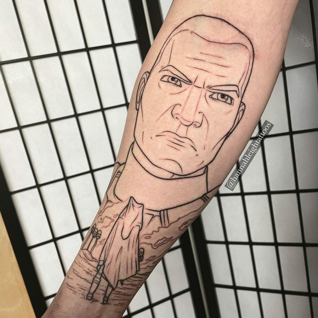 Captain Rex Star Wars Tattoo
