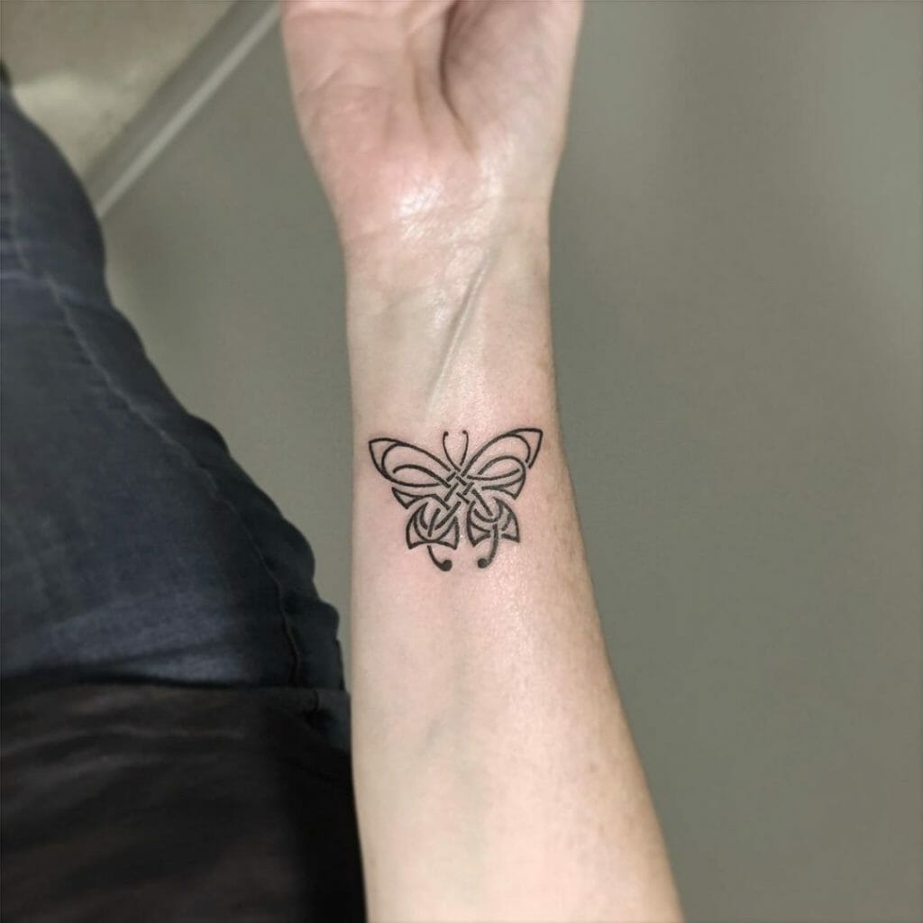 Celtic Butterfly Tattoo Designs