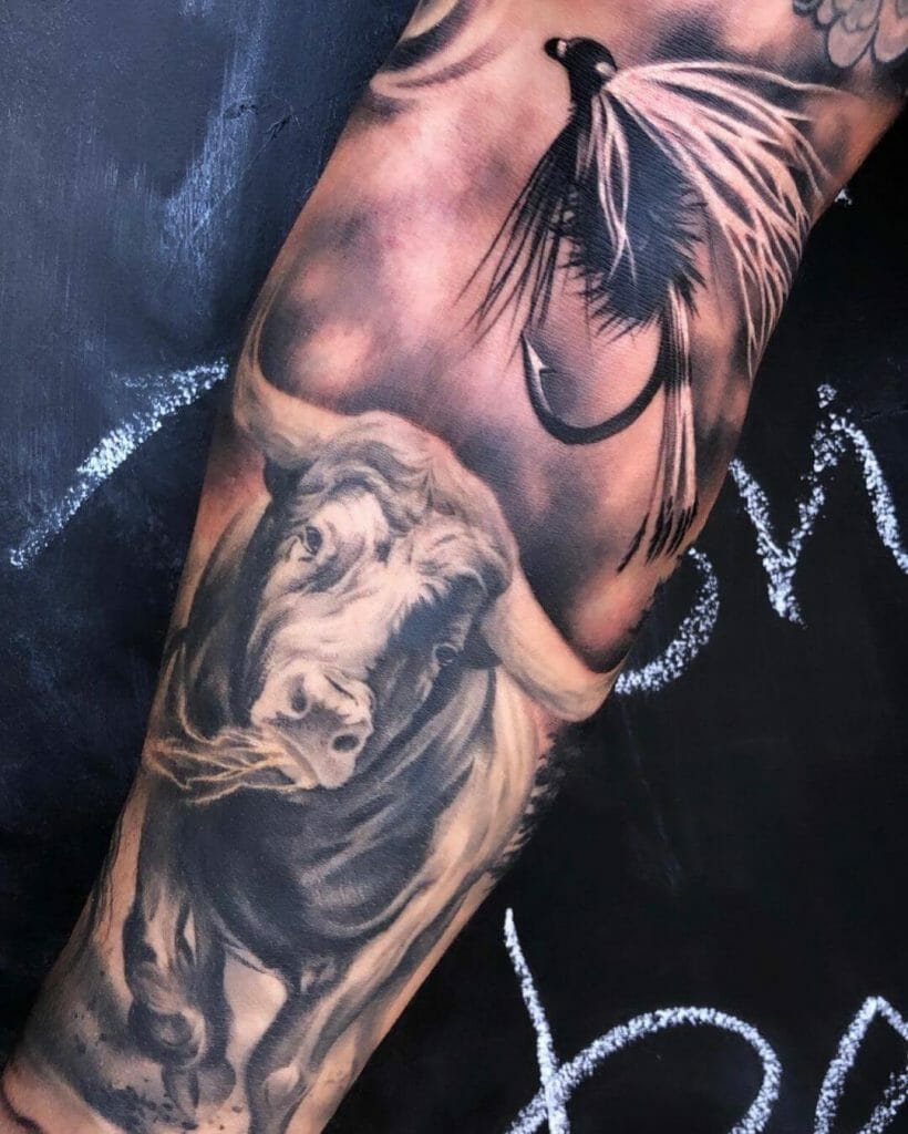 Charging Bull Tattoo