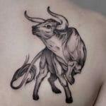 Charging Bull Tattoos