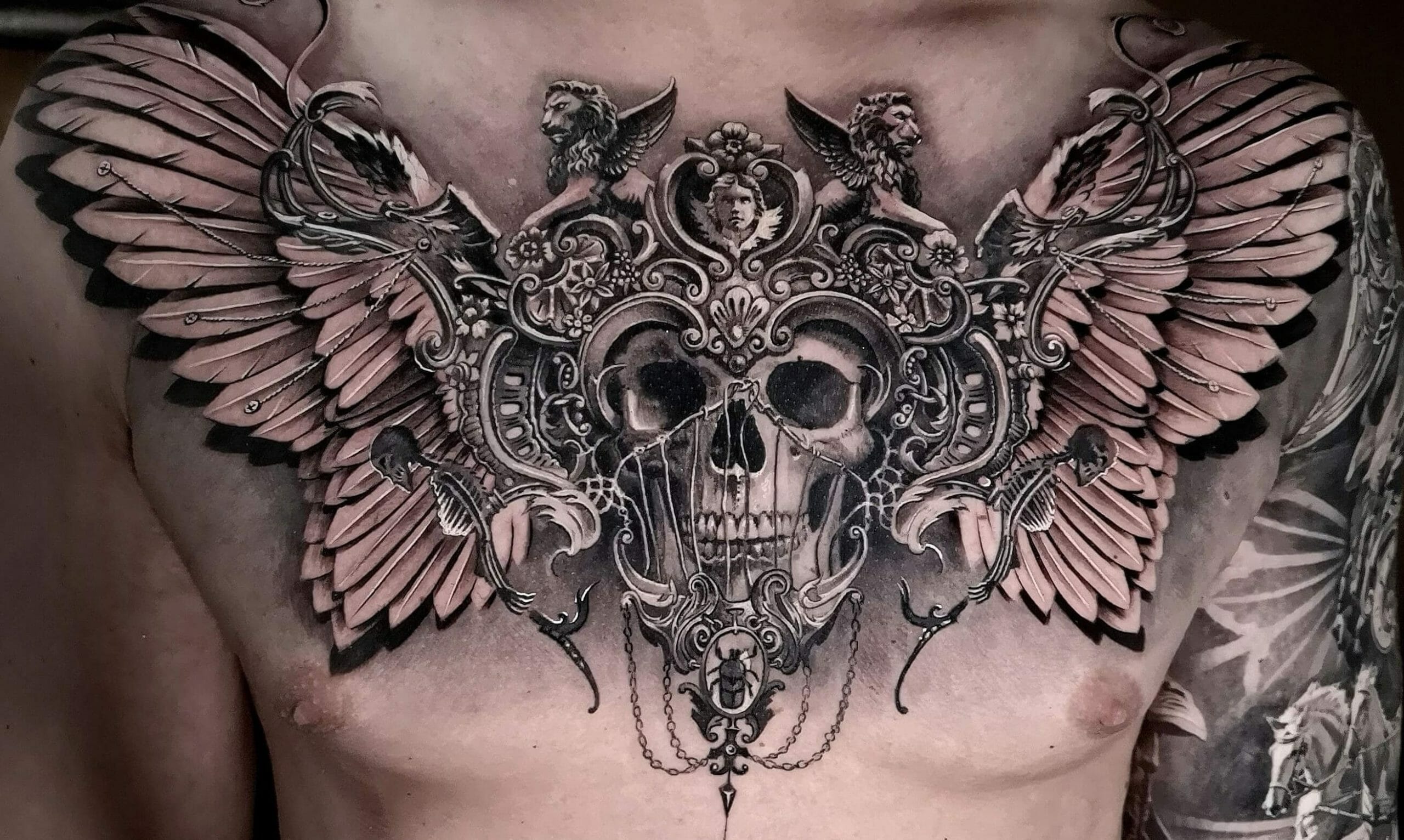 10 Amazing Chest Tattoos For Men  Meanings  updated for 2023  alexie
