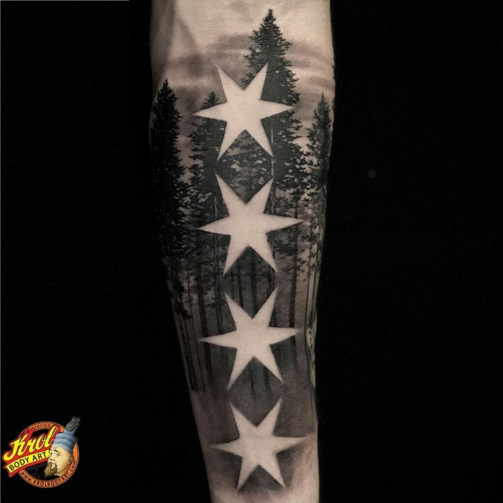 Chicago Stars Tattoo
