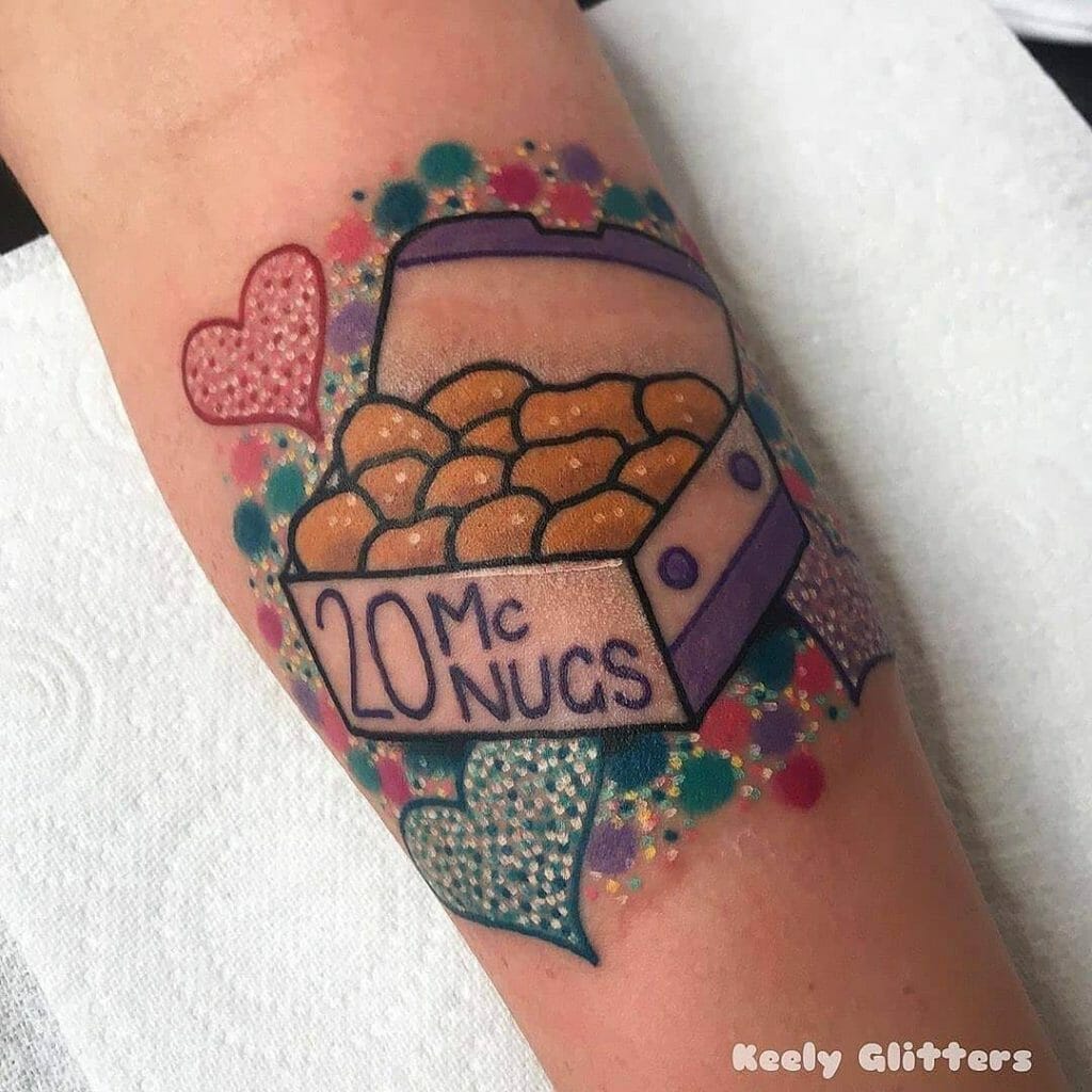 Chicken Nugget Pack Tattoo