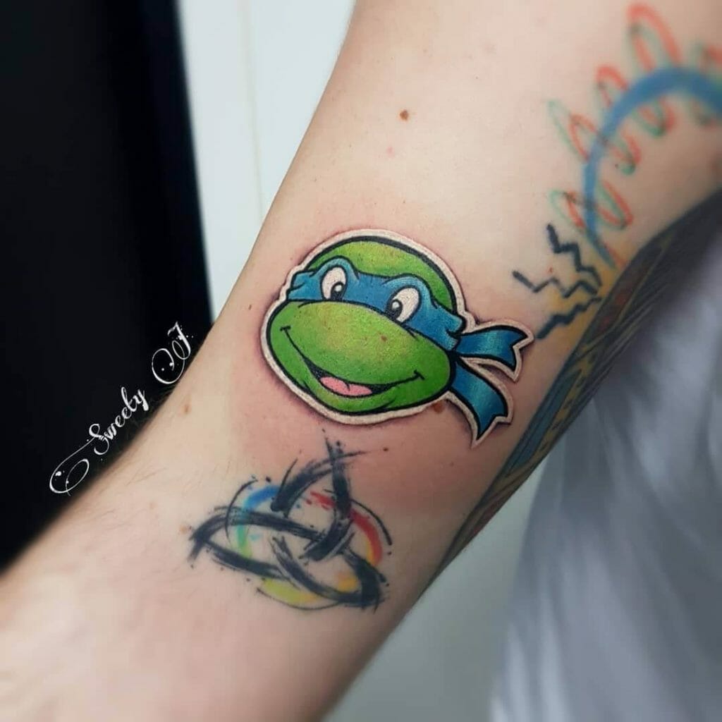Classic Ninja Turtle Drawing Tattoo