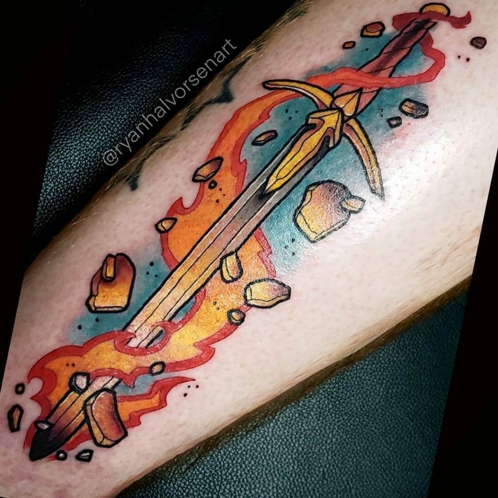 Claymore Sword Tattoo Designs