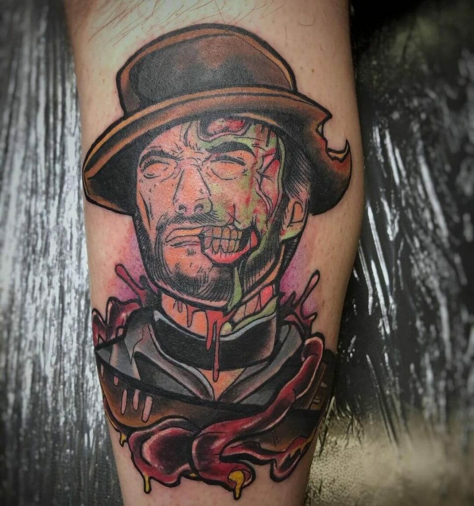 Clint Eastwood Tattoo design