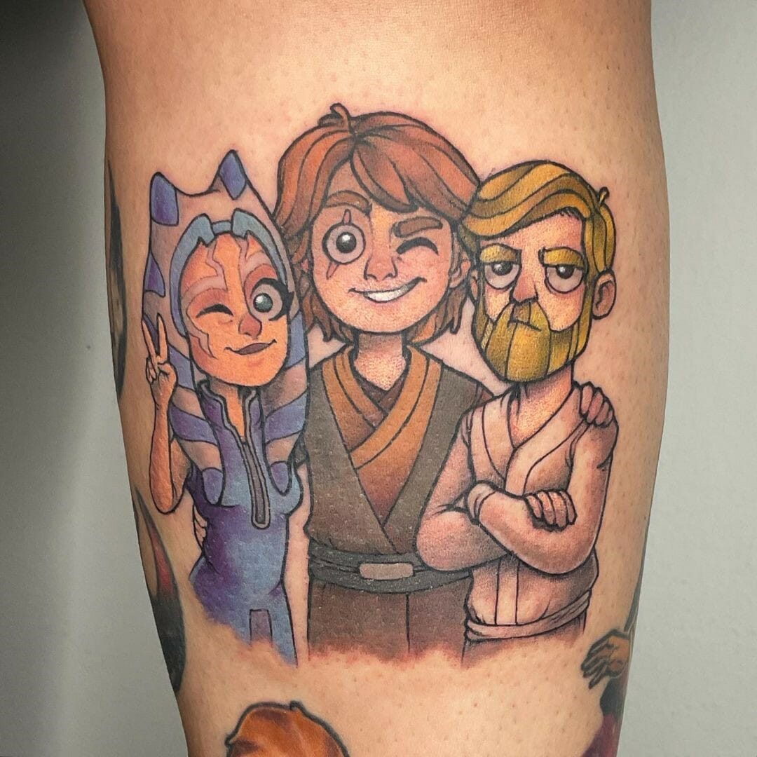 Saw someones awesome Captain Rex tattoo so I just wanted to share my clone  tattoo Really happy with how it turned out  rclonewars