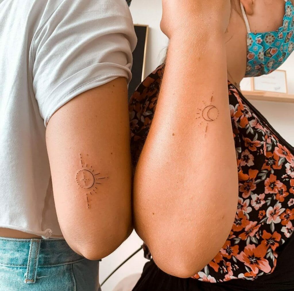 Common Tattoo Symbols Of The Sun And Moon