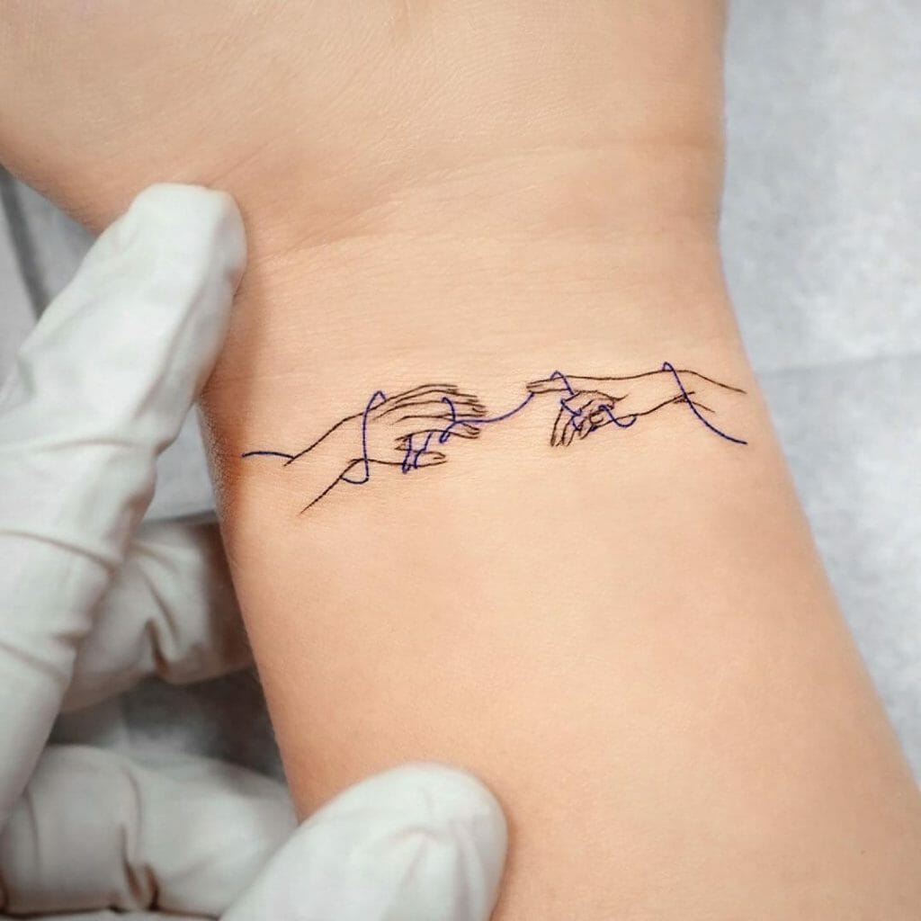 Contemporary Wrist Tattoo Designs
