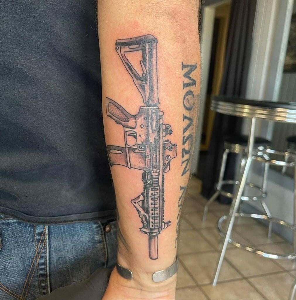 Cool M4 Tattoo
