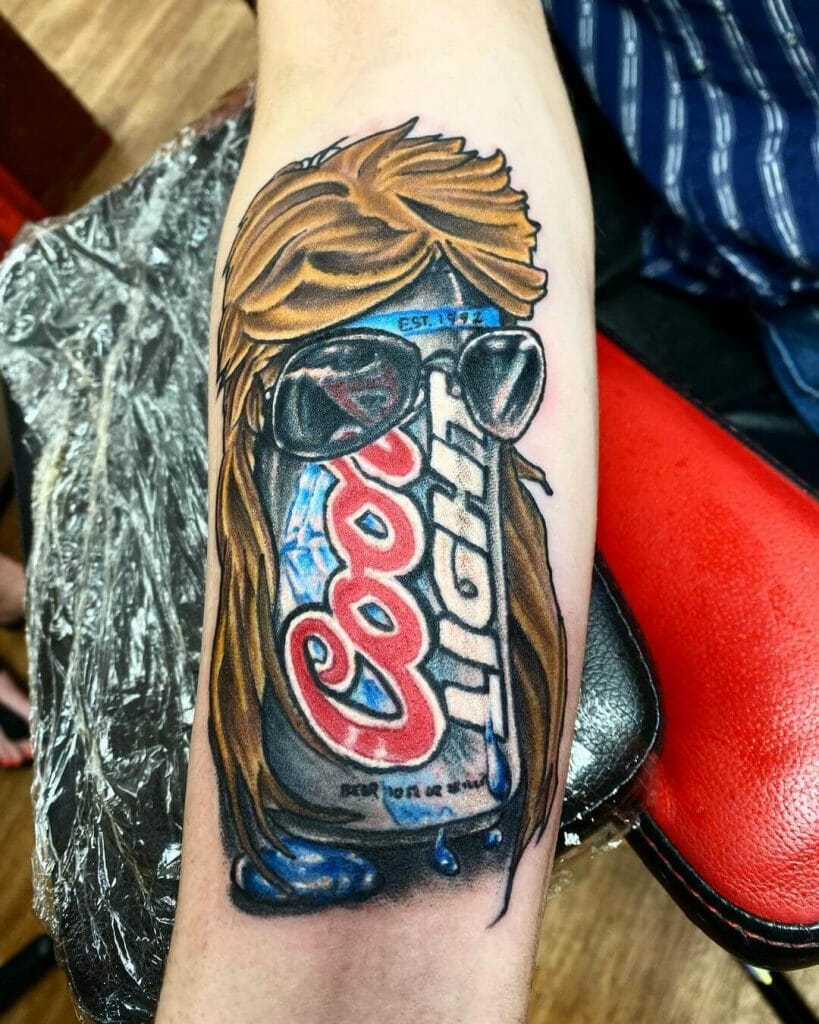 Coors Light Tattoo