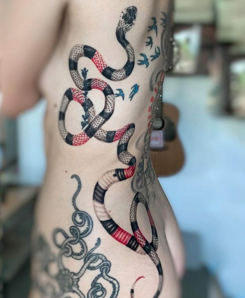 Coral Snake Tattoo Designs