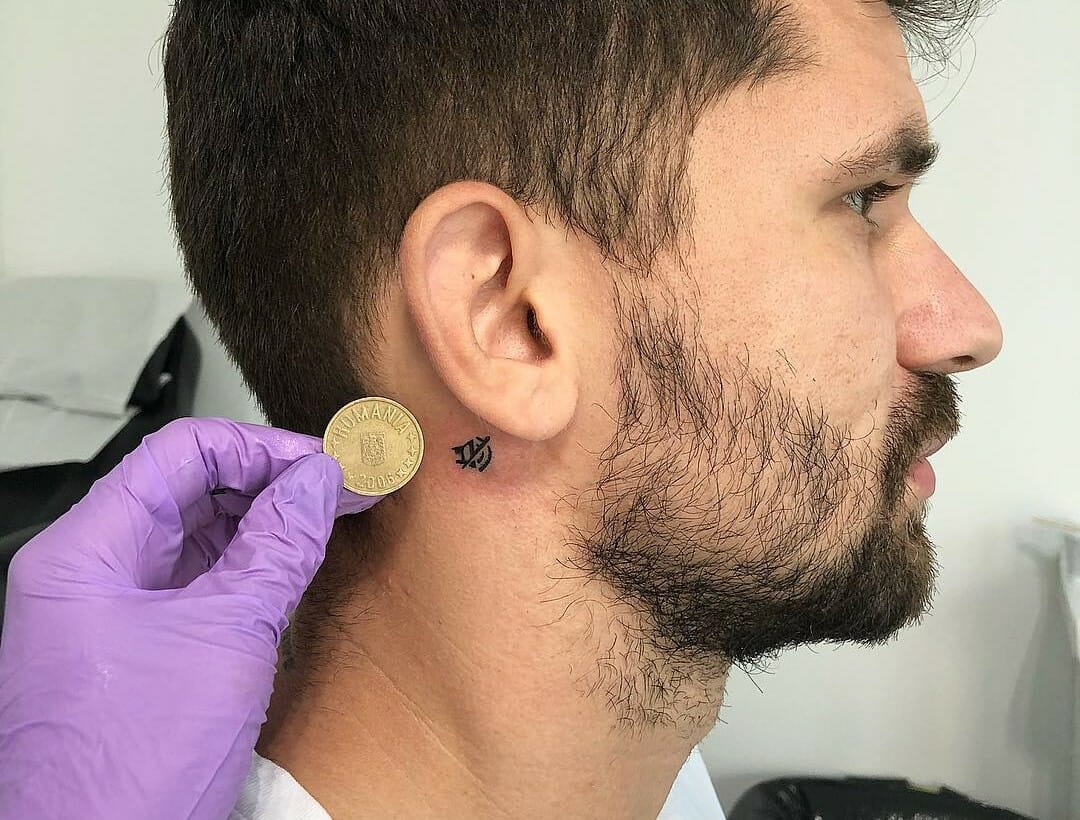 behind the ear tattoo for deaf people｜TikTok Search