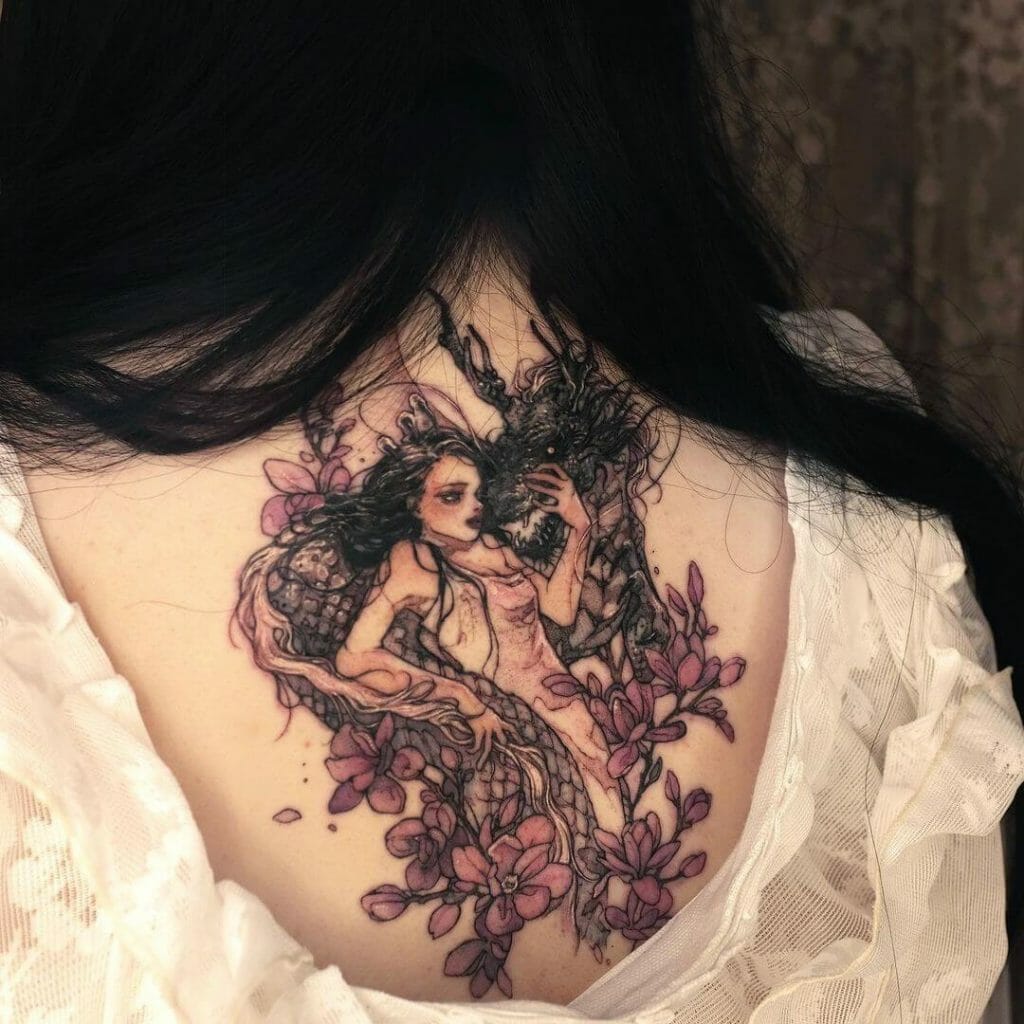 Dragon Tattoos With Girl