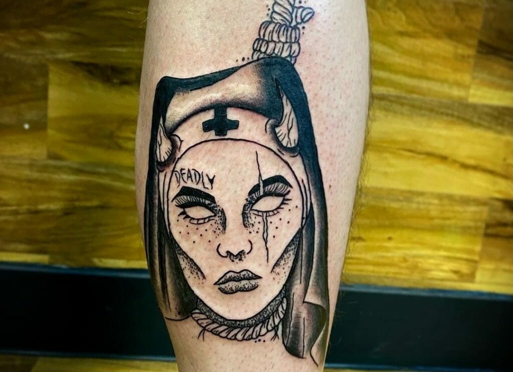 Evil Nun Tattoos