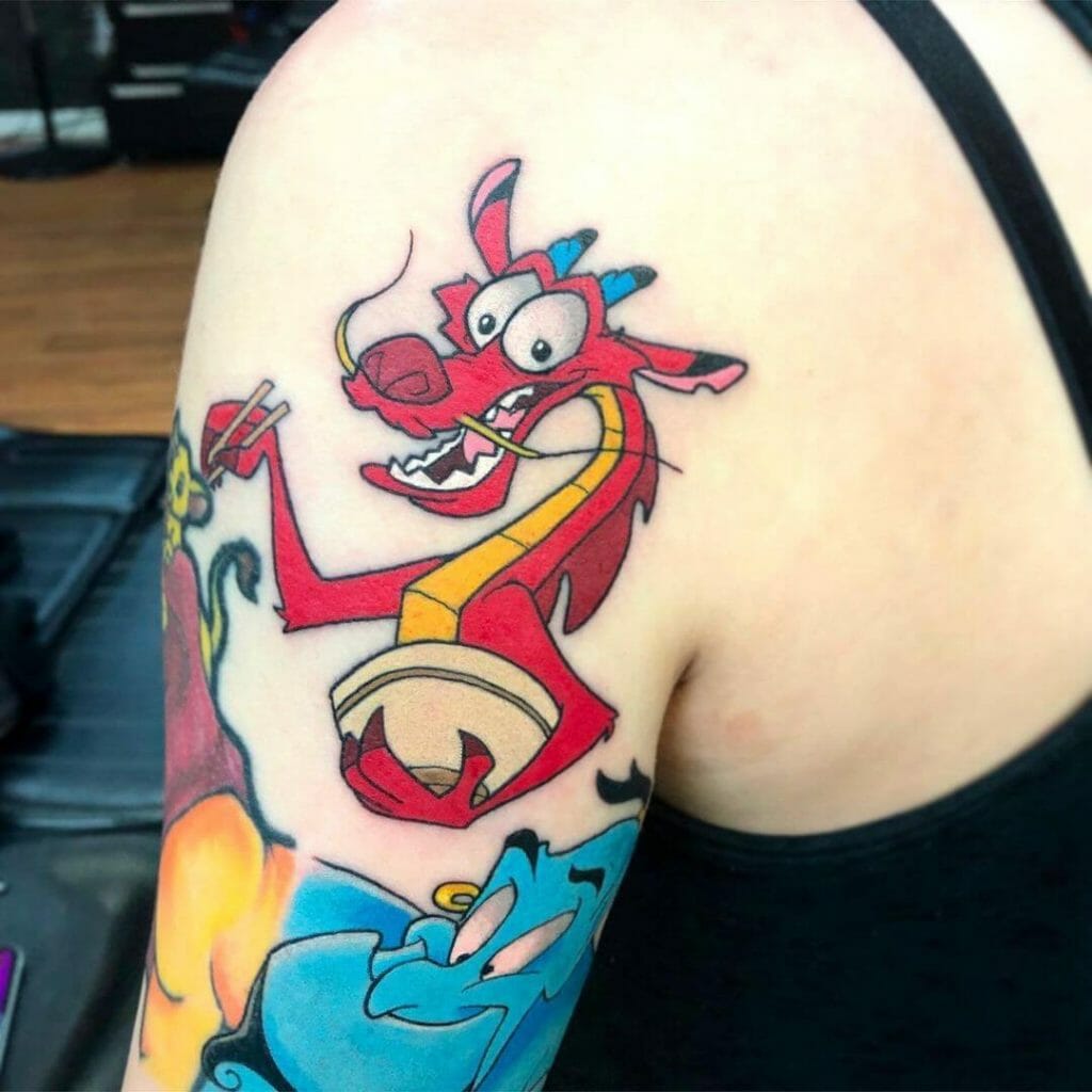 Fantasy Dragon Tattoo Inspired From Mulan