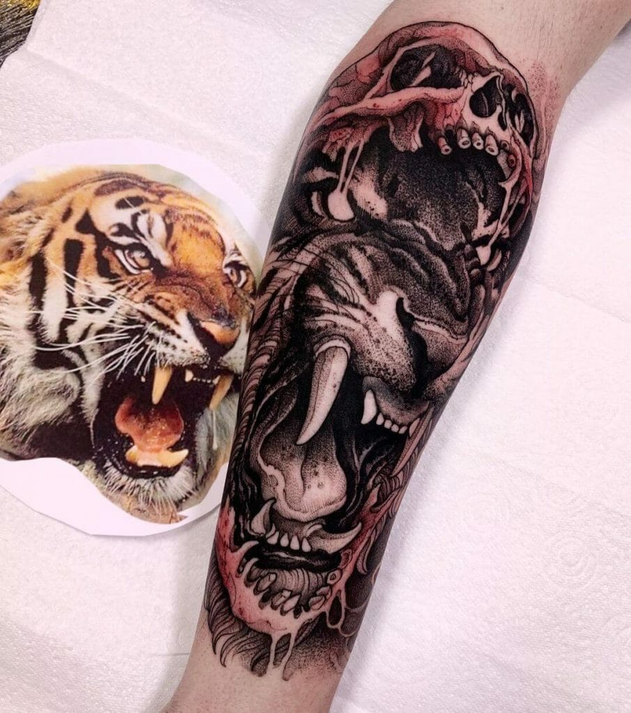 Fierce Tiger Tattoo Ideas for the Braves