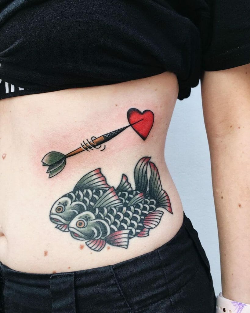Fish Dart Tattoo
