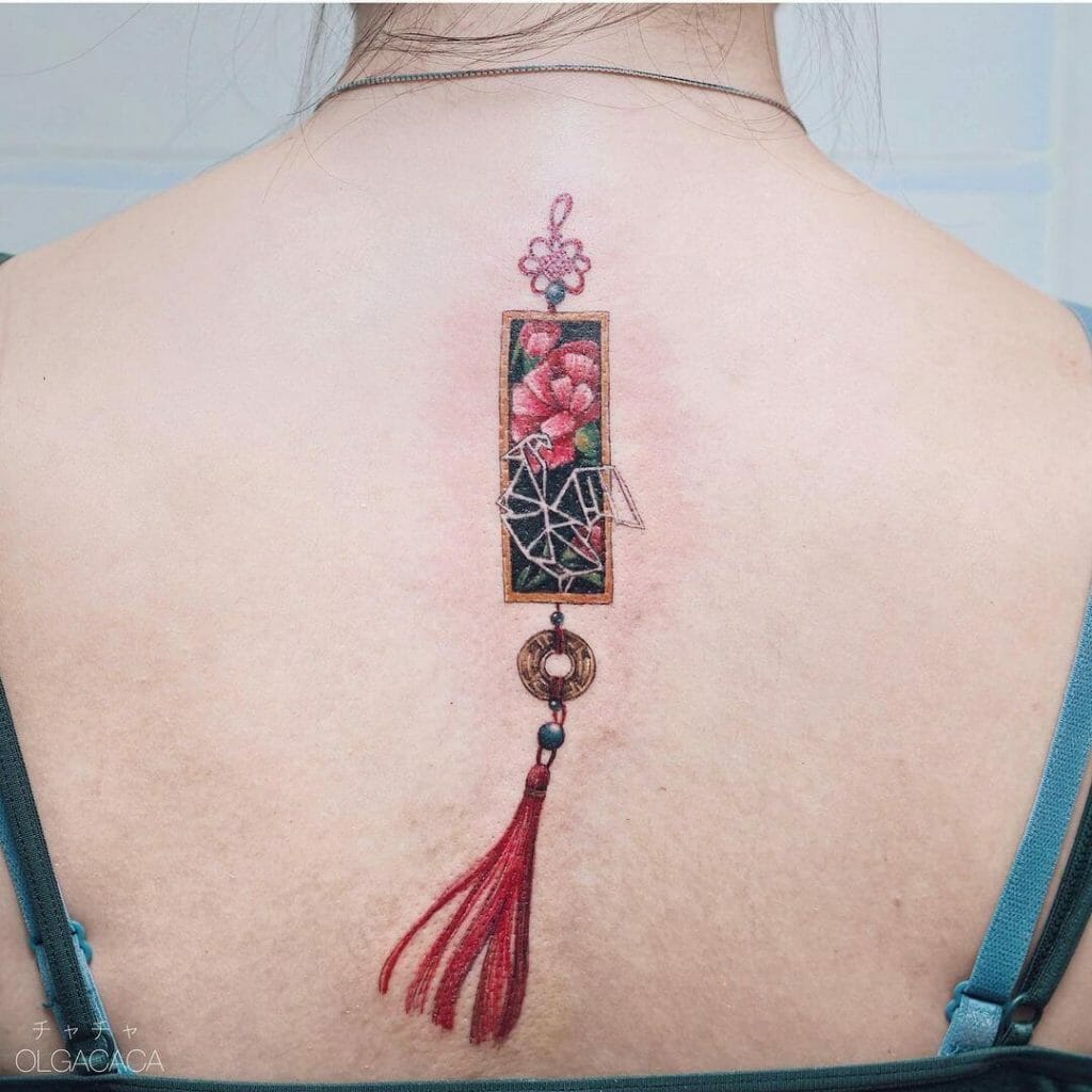 Floral Lucky Charm Tattoo