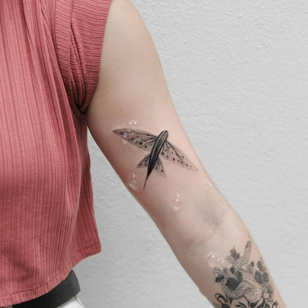 Flying Fish Tattoo
