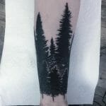 Forest Silhouette Tattoos