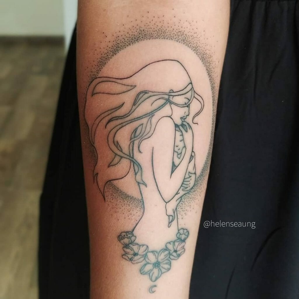 French Inspired Tattoo With Identifiable Symbols