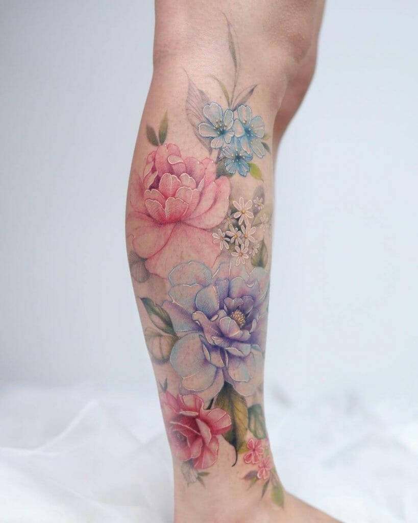 Full-length Tattoo That Can Be Inked Anywhere On Your Leg