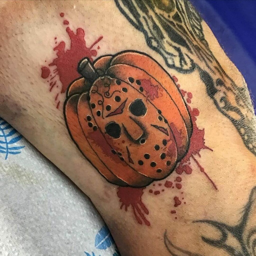 Funny Jason Mask Tattoos That Are Perfect For Halloween