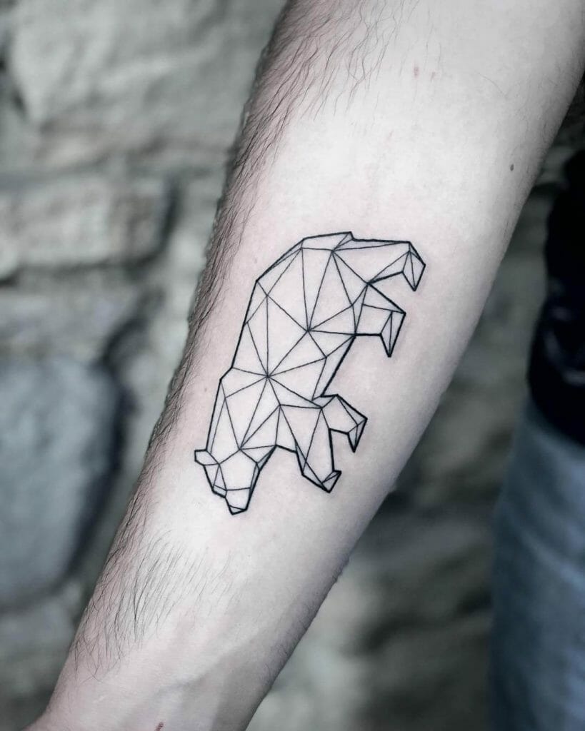 Geometric Minimalist Tattoo