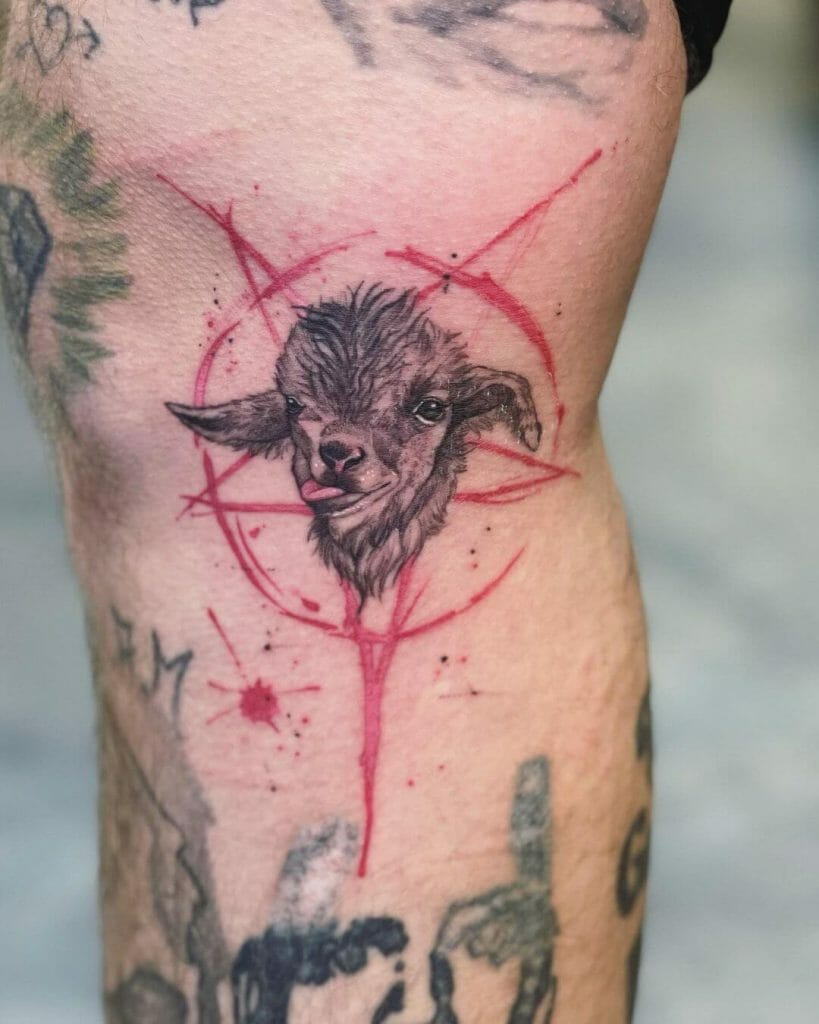 Goat Head And The Symbol