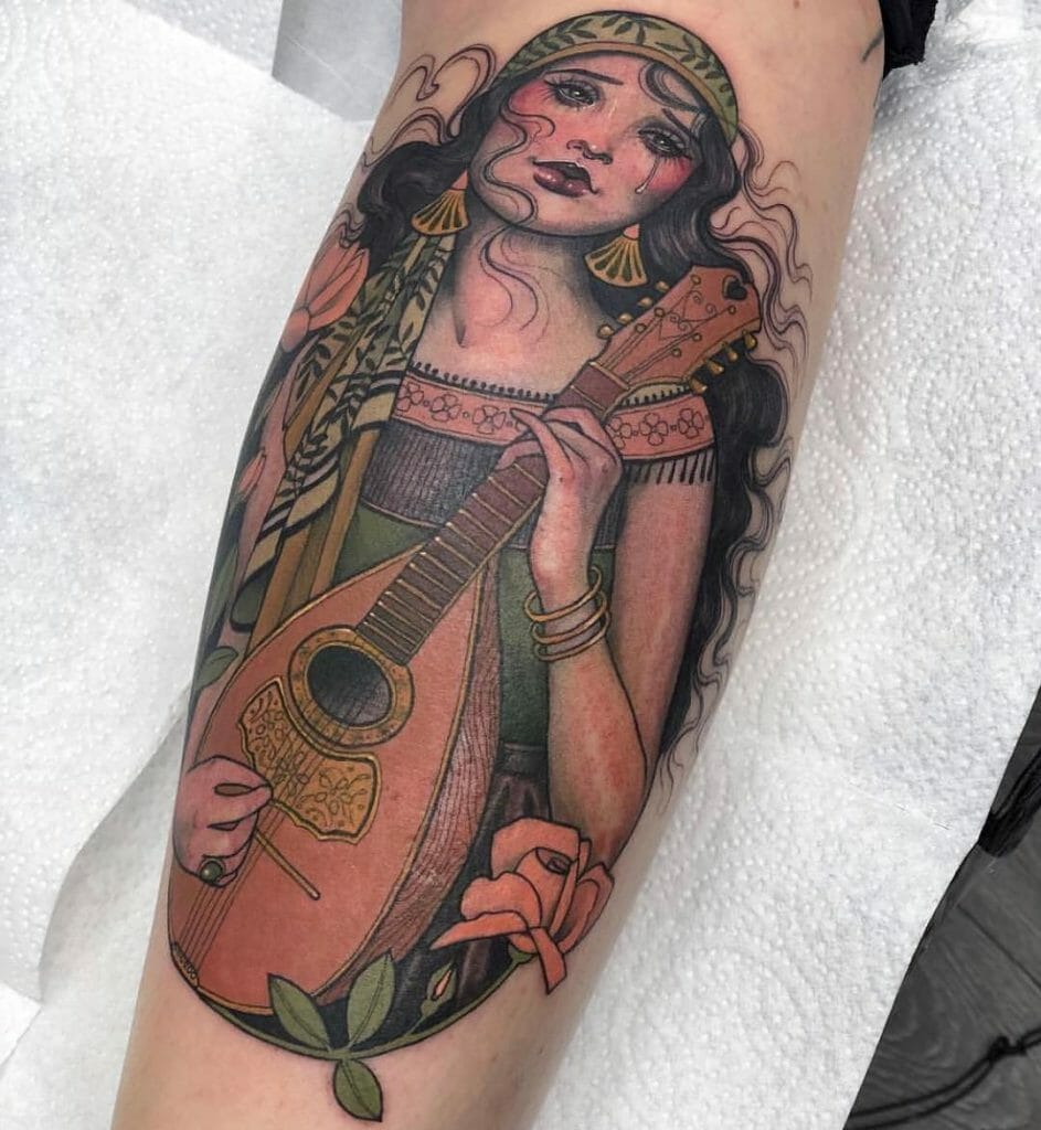 Gypsy Woman Tattoo