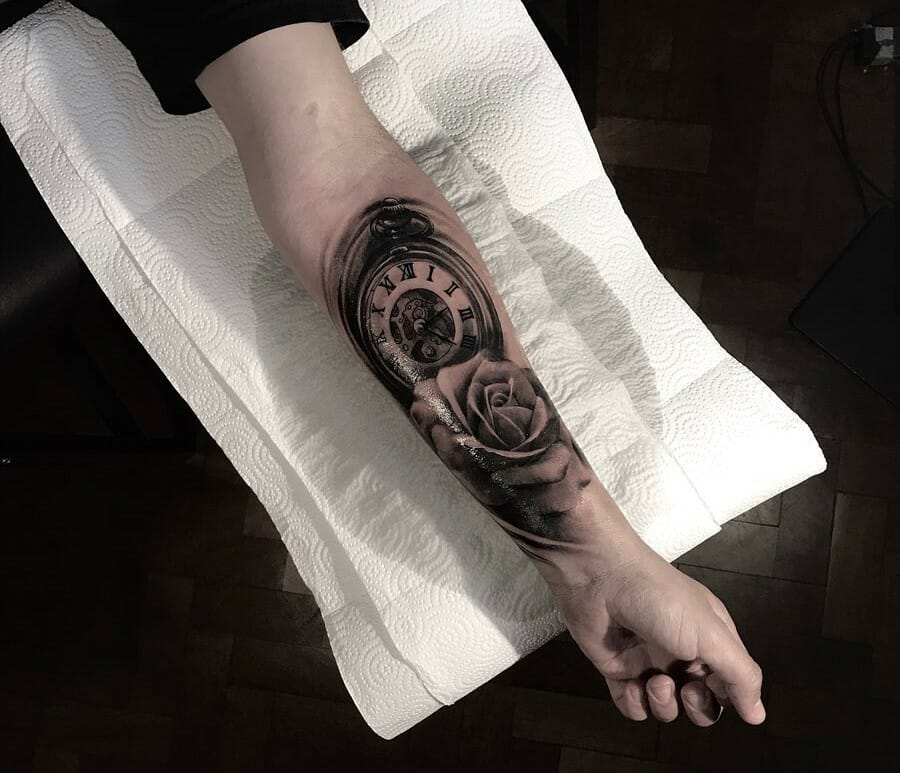 101 Best Hand Clock Tattoo Ideas That Will Blow Your Mind! - Outsons