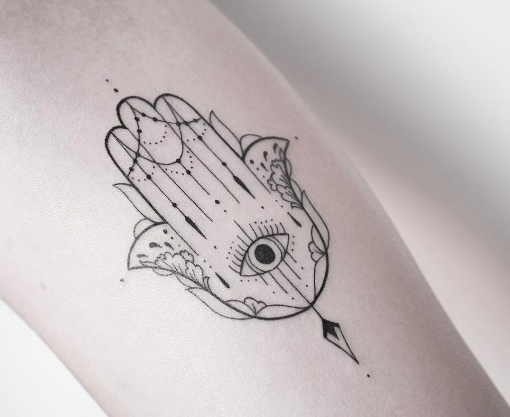 Hand Of Fatima Tattoos