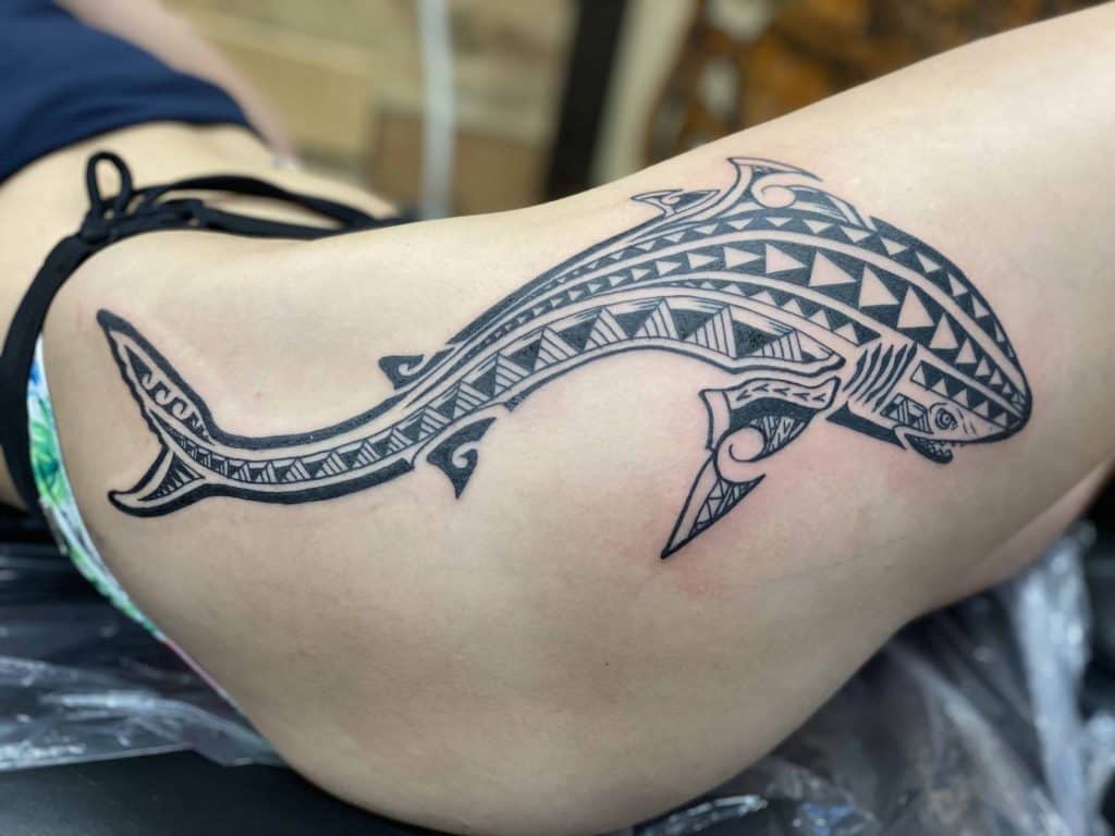 Whale Shark Tattoo by Kevin Moore TattooNOW