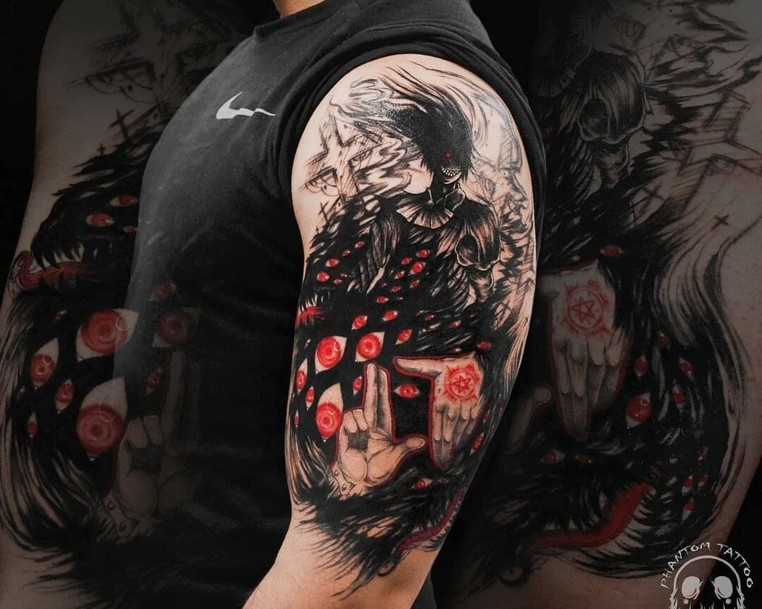 Hellsing Tattoo  Tatuagem Tatuagens de anime Boas ideias para tatuagem